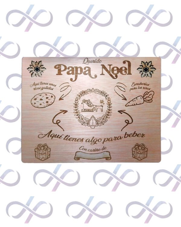 Bandeja de Ofrendas Reyes Magos y Papá Noel