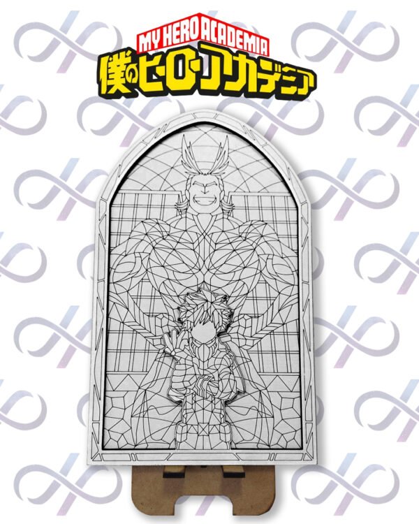 Cuadro Vidriera Multicapa de One Piece