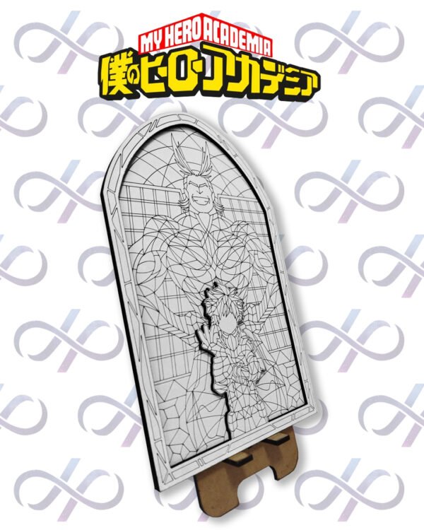 Cuadro Vidriera Multicapa de One Piece