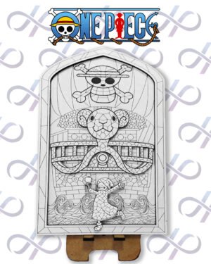 Cuadro Vidriera Multicapa de One Piece