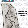 Cuadro Vidriera Multicapa de One Piece