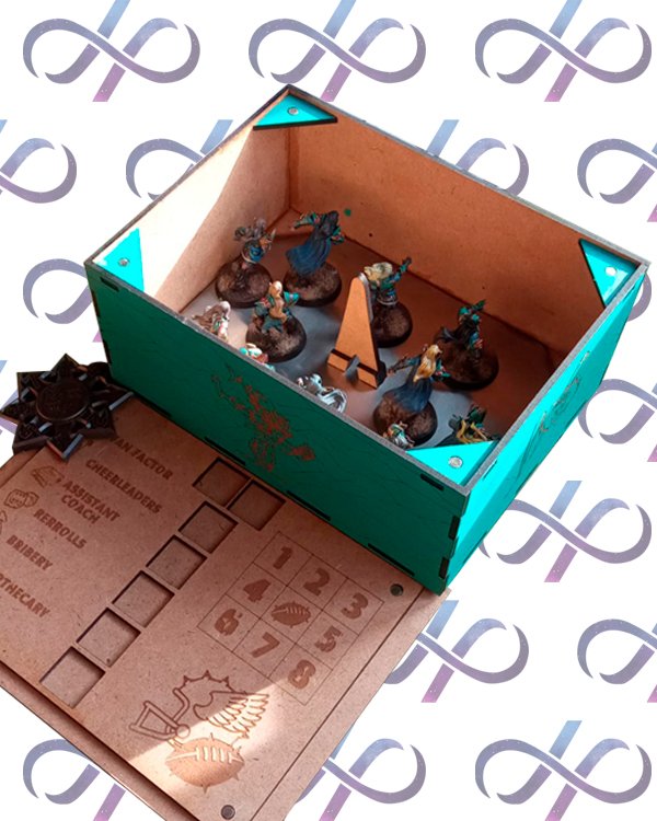 Caja Transporte para Equipos de Blood Bowl